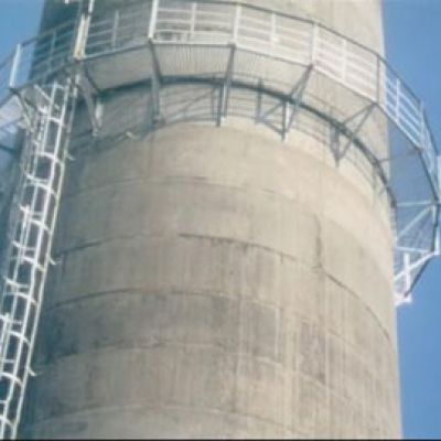 煙囪平臺(tái)護(hù)網(wǎng)安裝